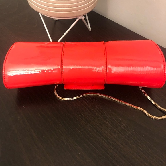 Kate spade patent leather clutch / shoulder bag - Picture 8 of 8